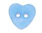 Mobile Preview: Kids buttons as hearts in blue 12 mm 0,47 inch